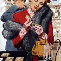 Love Your Life: Clear Clutter from the Path al_parker_saturday_evening_post