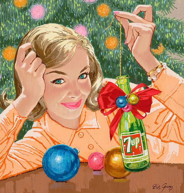 Shaking the Blues for the Holidays 7upAd by BillGregg