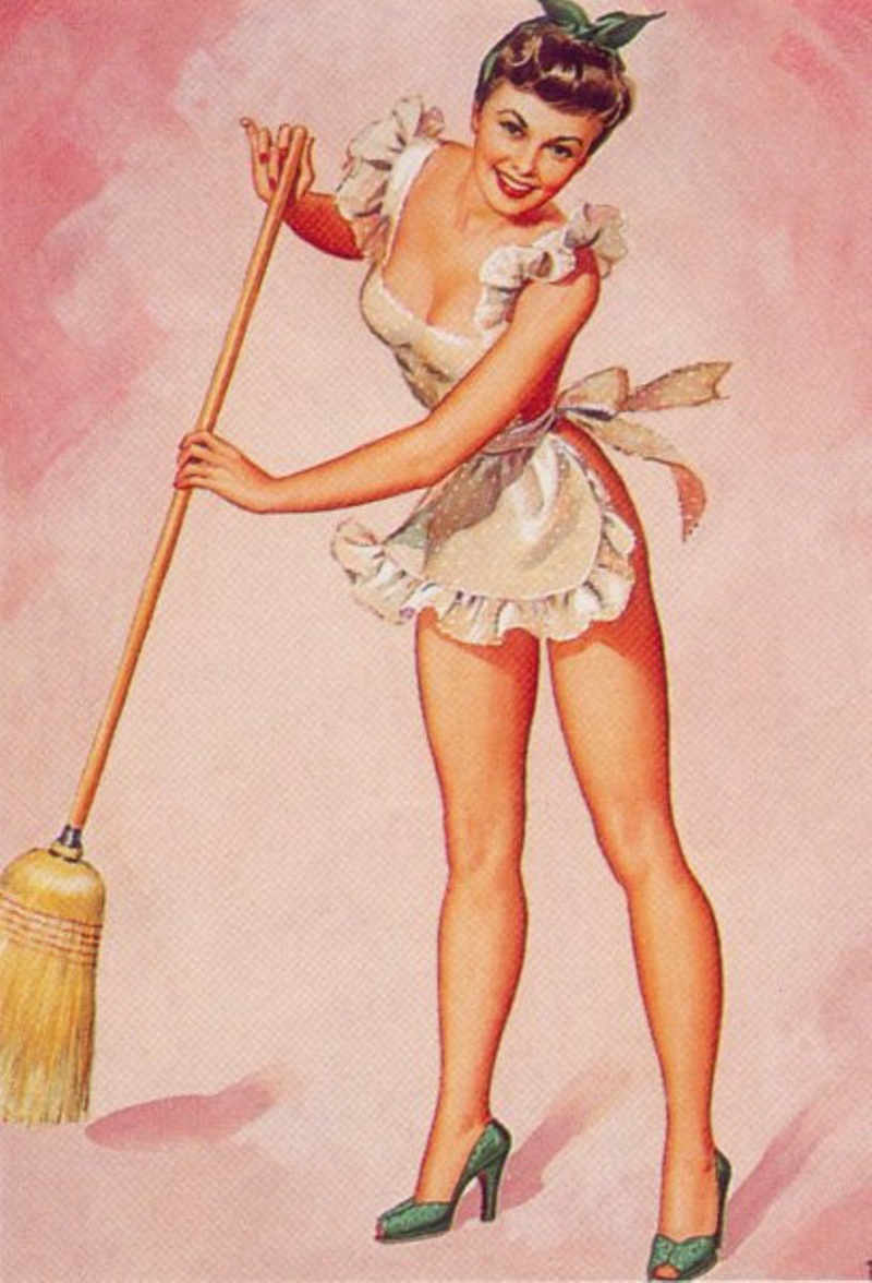 Begin By Clearing Clutter cleaning_pearl_frush
