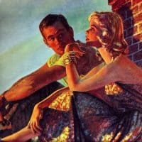 Shared Ritual Is You Choosing Love Over Fear Edwin Georgi for English Woman Magazine 1958