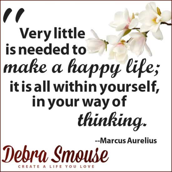 Choosing to be Happy from Marcus Aurelius